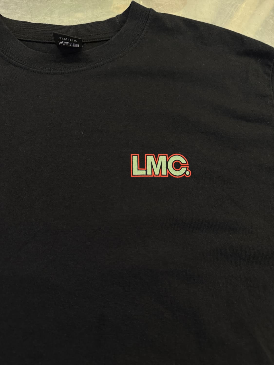 LMC 백 로고 콤보 블랙 반팔티 M 상품이미지5