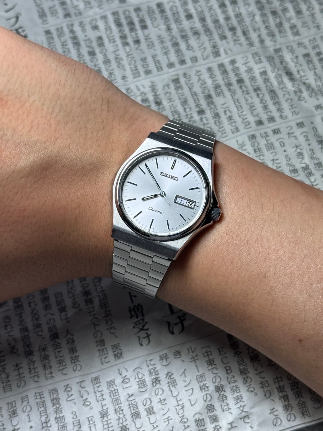 SEIKO quartz chronos 상품이미지5