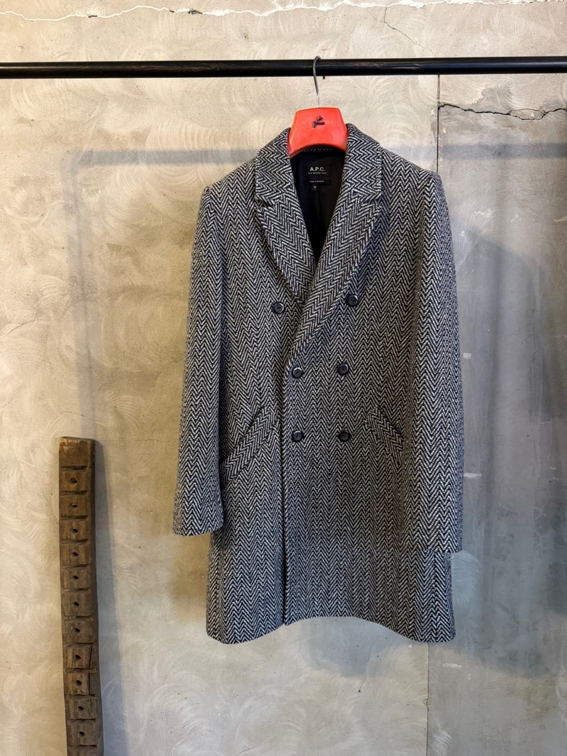 아페쎄 헤링본 코트 55 상품이미지1