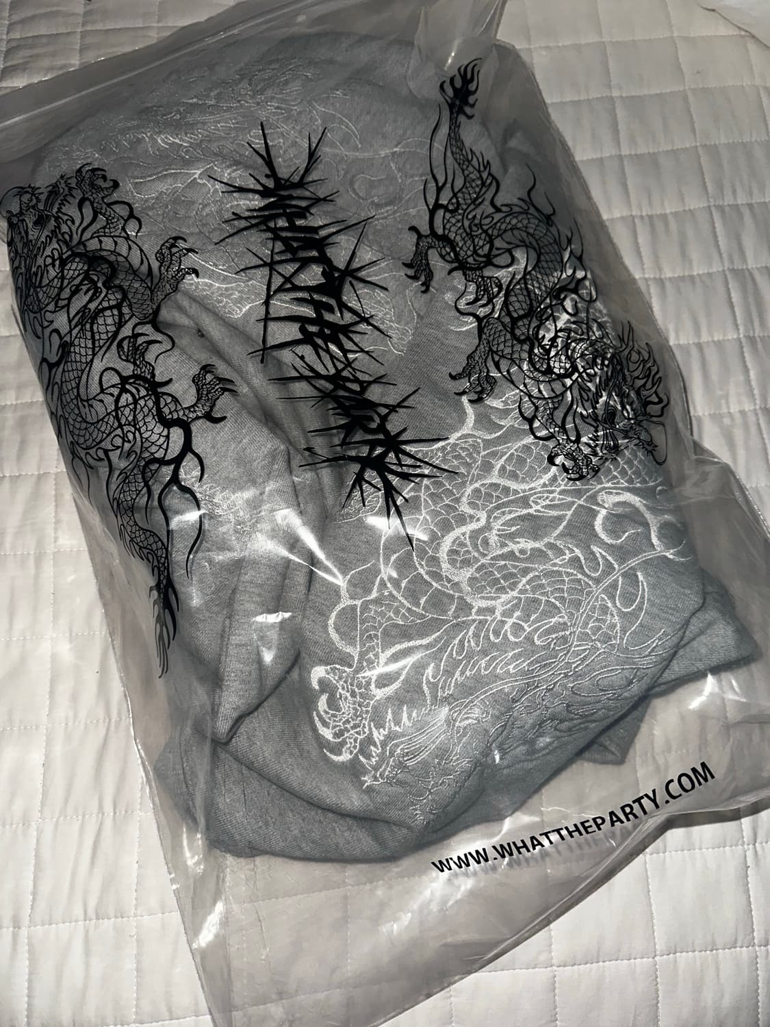 왓더 파티 후드티 (새상품 상품이미지1