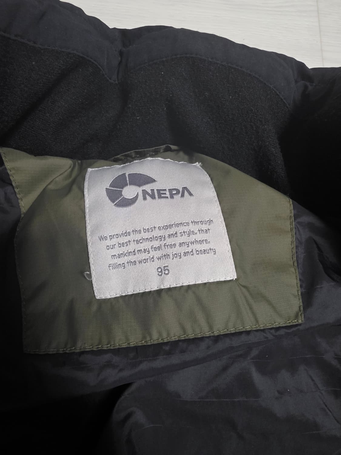 네파 퍼텍스 구스 다운 패딩 95~100사이즈 상품이미지3