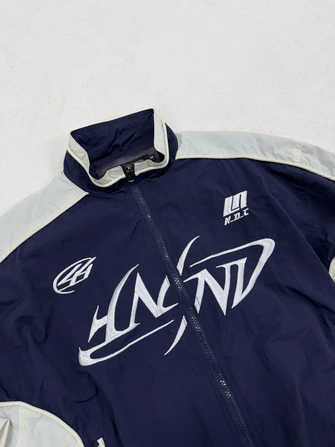 NOT4NERD Tribal Logo Nylon Racing Jacket 상품이미지2