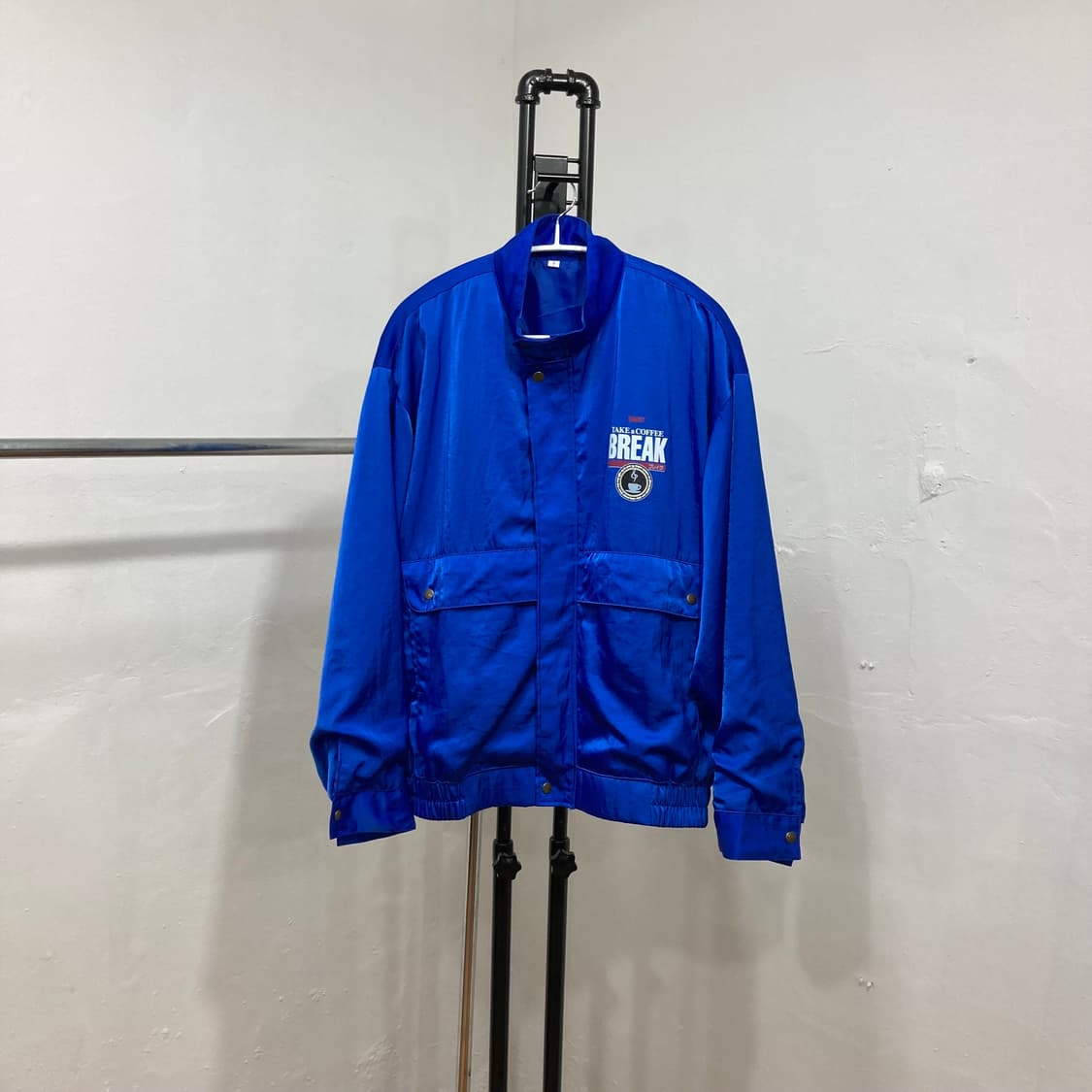 F / 블루종 사틴 자켓 상품이미지2
