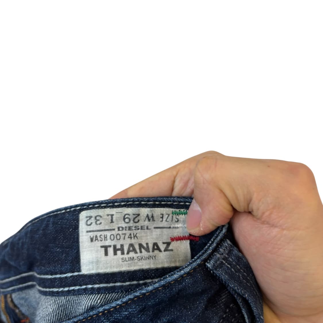 디젤 THANAZ 페인팅 데님 팬츠 상품이미지3