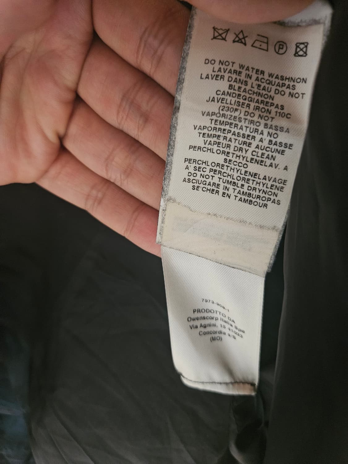 [38] 릭오웬스 크롭자켓 상품이미지5