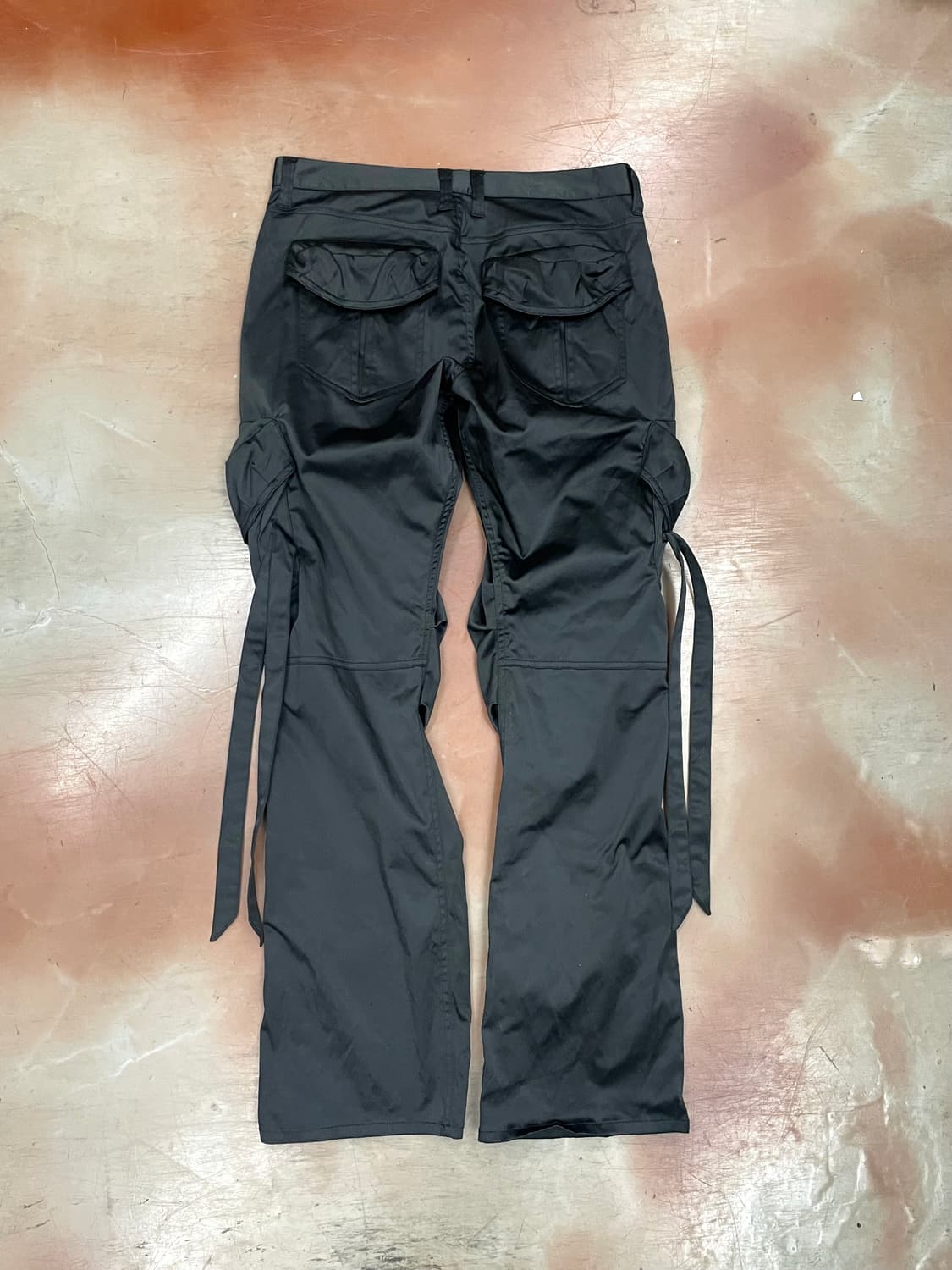 satin cargo strap pants 상품이미지6
