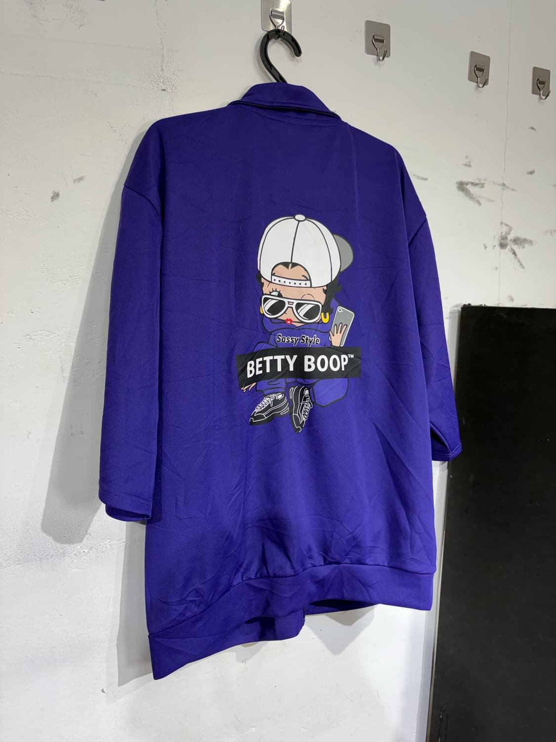 Jpn 베티붑 프린팅 오버핏 반팔 져지 XL 상품이미지8