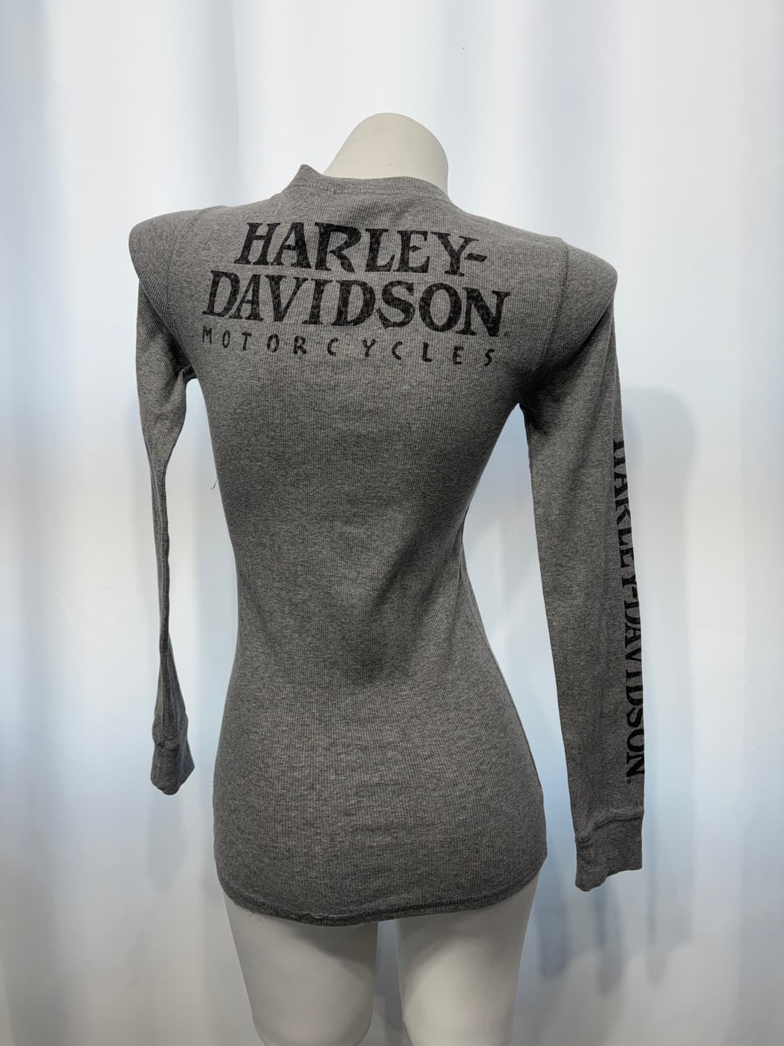 🎸Harley Davidson 그레이 프린팅 롱슬리브🎸 상품이미지7