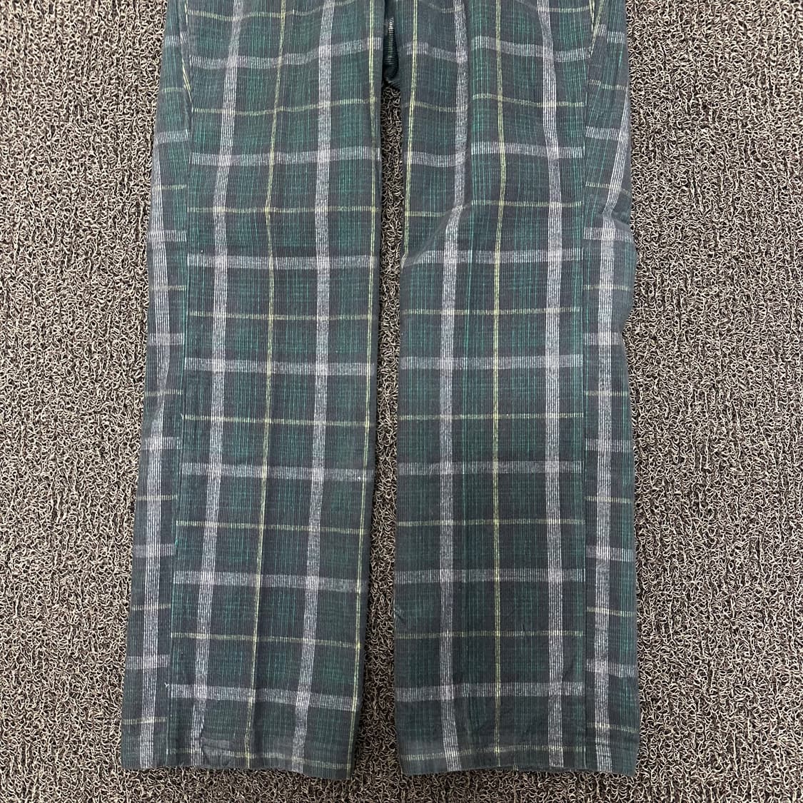 아디다스 타탄 체크 바지 32인치 상품이미지3