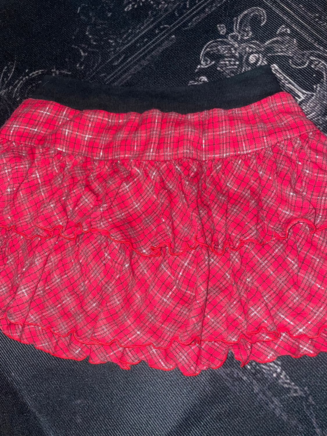 펑크 타탄체크 캉캉스커트  상품이미지3