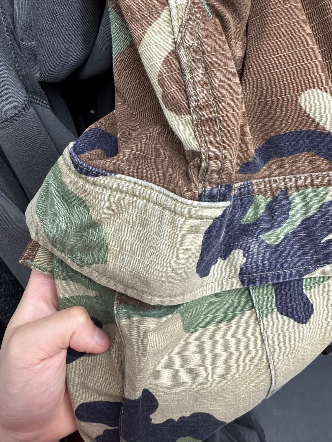 VTG 밀리터리 카모 립스탑 카고팬츠 상품이미지6