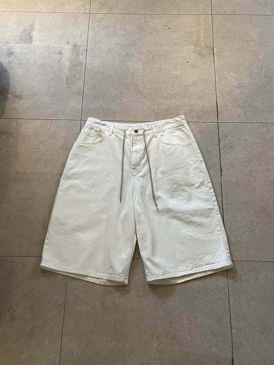 BSRABBIT 비에스래빗 와이드 카펜더 데님 팬츠 상품이미지4