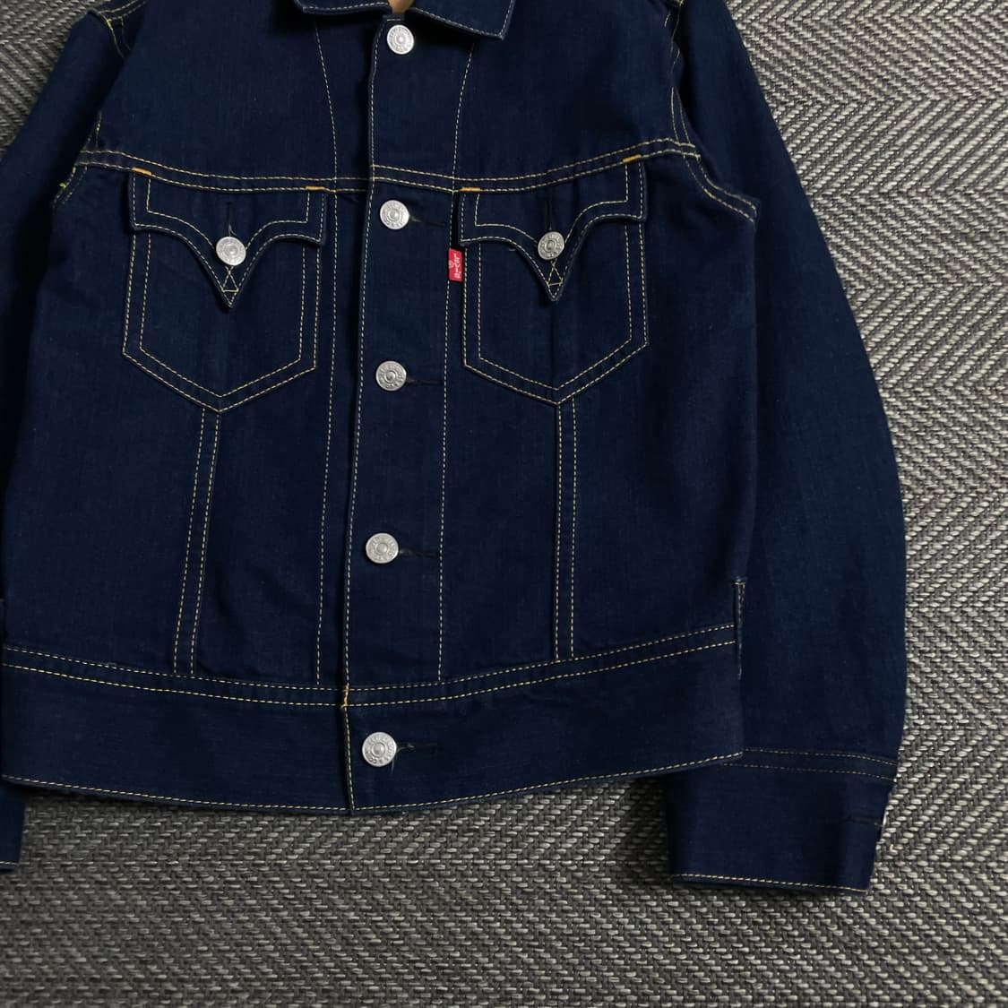 리바이스 Type1 타입원 데님 크러커 자켓y 3799 상품이미지3