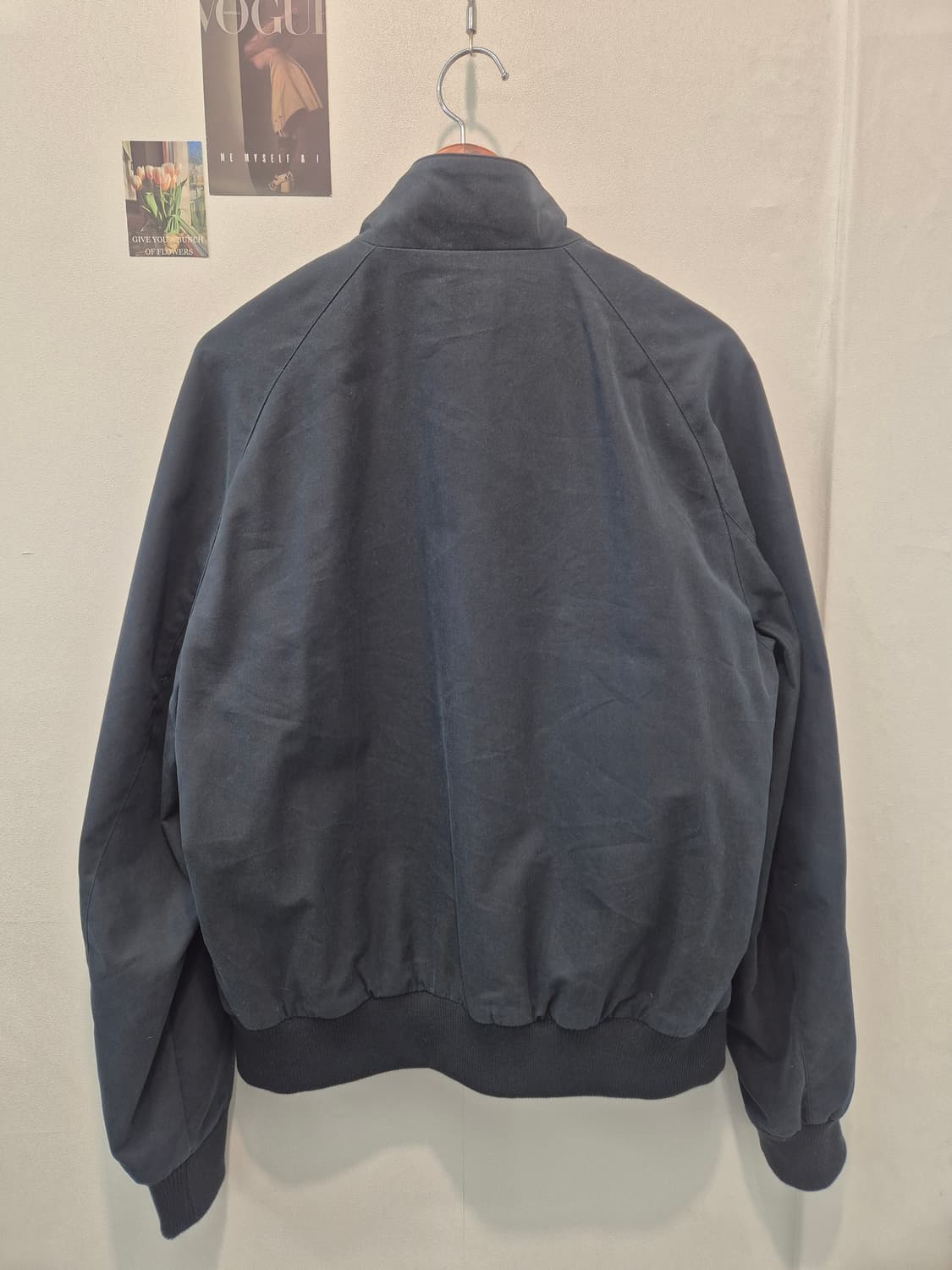 ZARA 네이비  블루종 스타일 자켓 XL
사이즈  상품이미지3