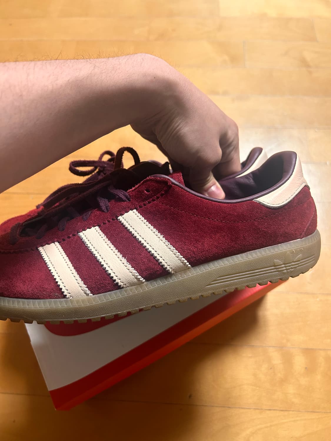 아디다스 버뮤다 컬리지 버건디 285 상품이미지4