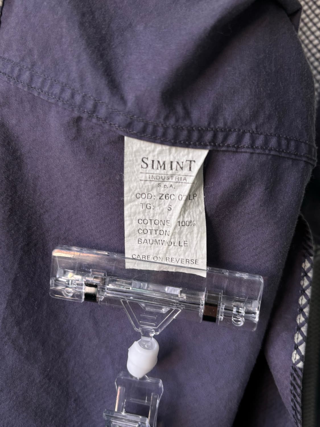 아르마니 80‘s 멀티 체크 셔츠  상품이미지7