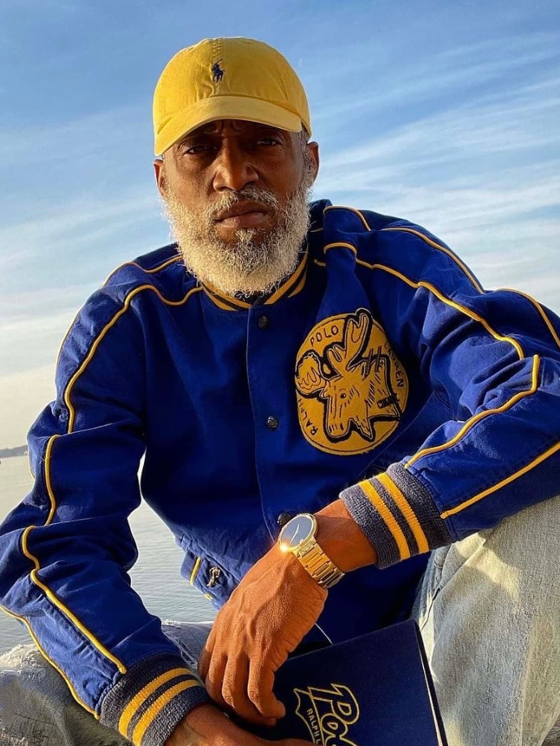 폴로 랄프로렌 파인 레이크 무스 레터맨 바시티 자켓 상품이미지4