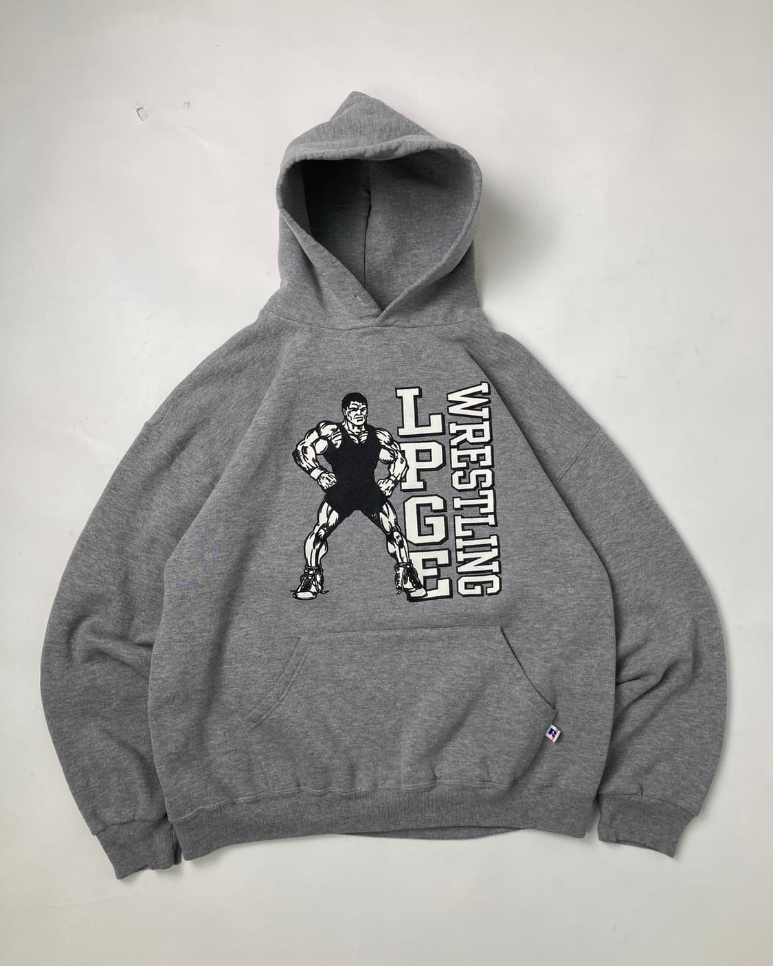 90s Russell Hoodie (heather grey) 상품이미지1