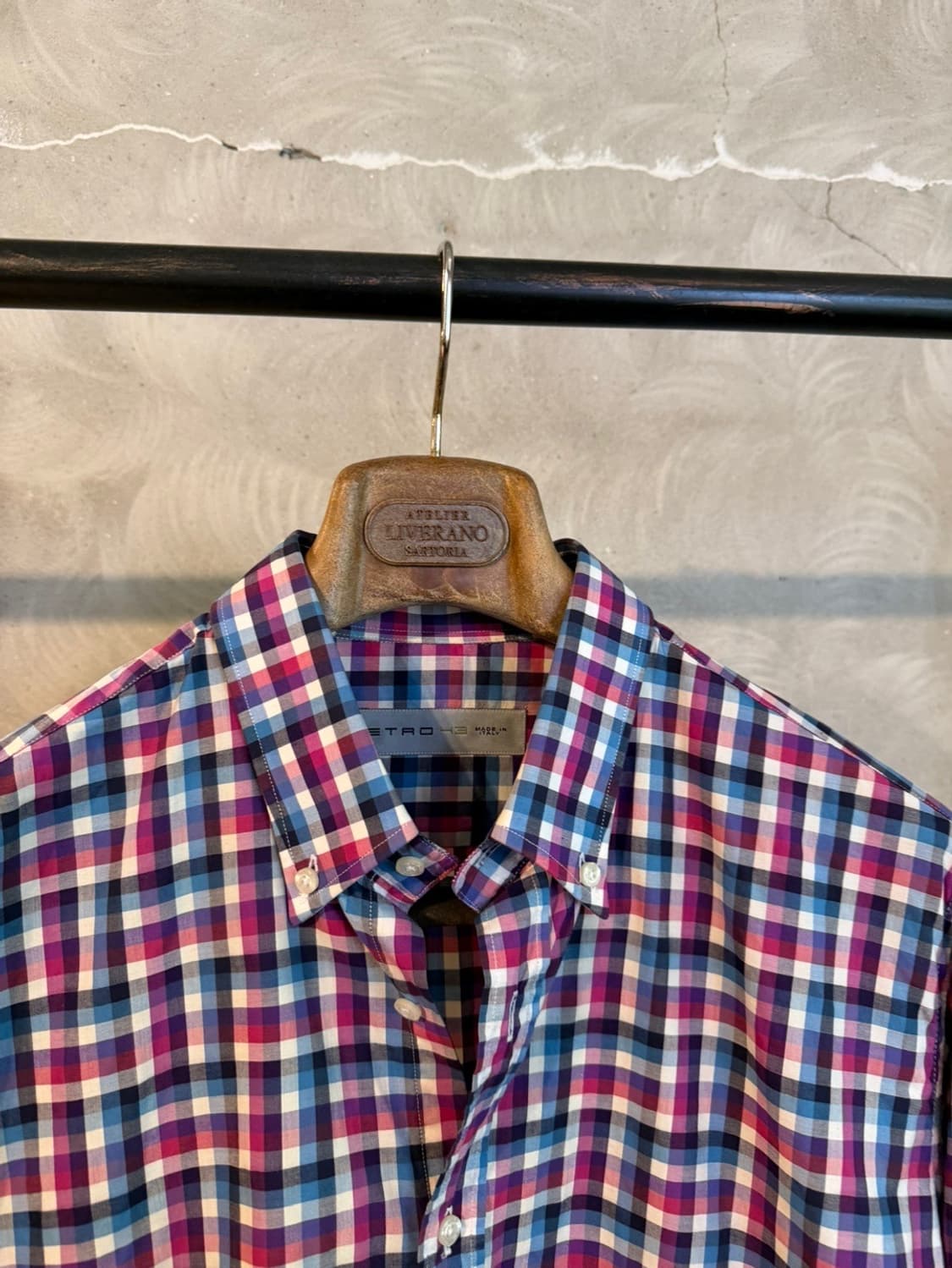 에트로 버튼다운 셔츠 100 상품이미지3