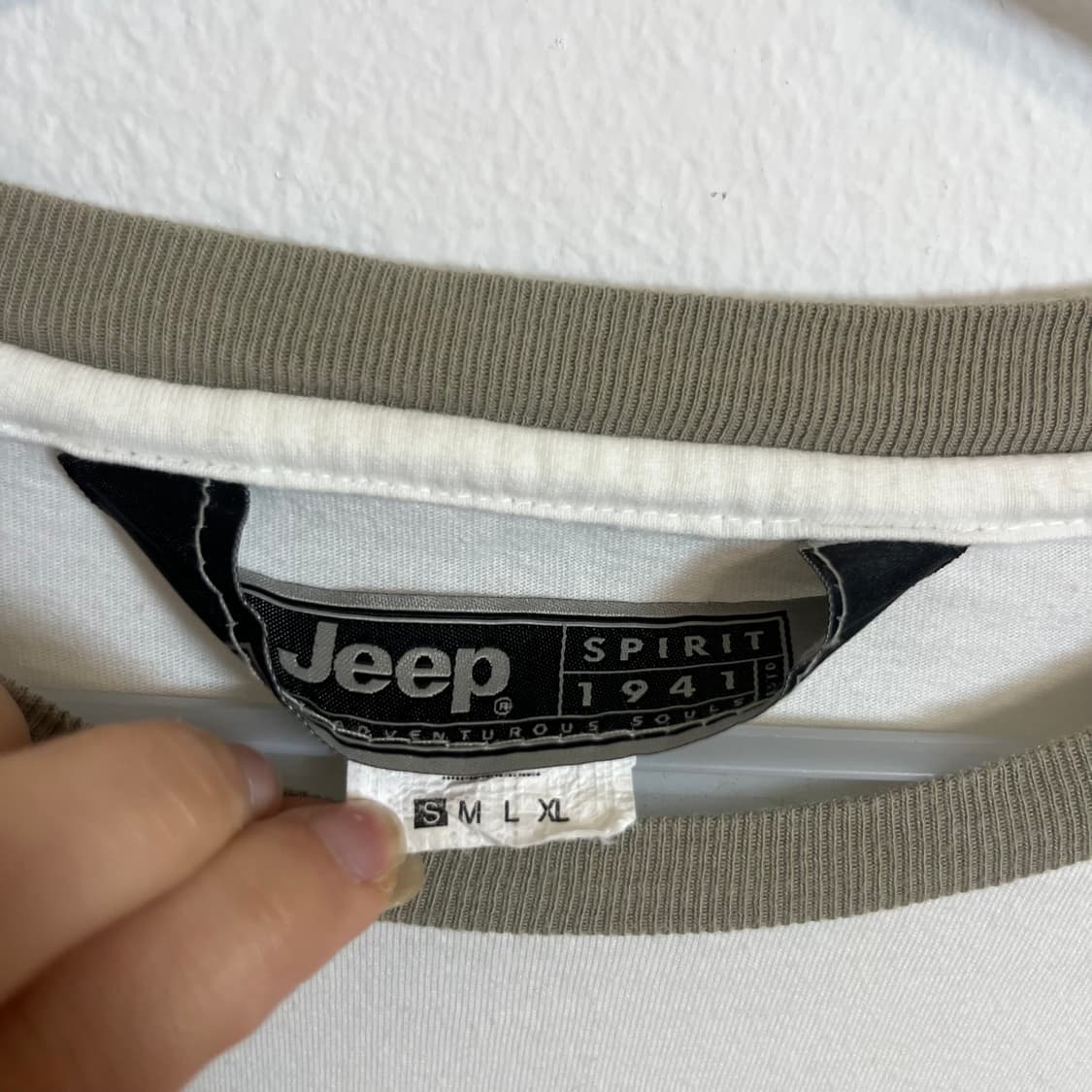 Jeep beige raglan long sleeve 상품이미지6