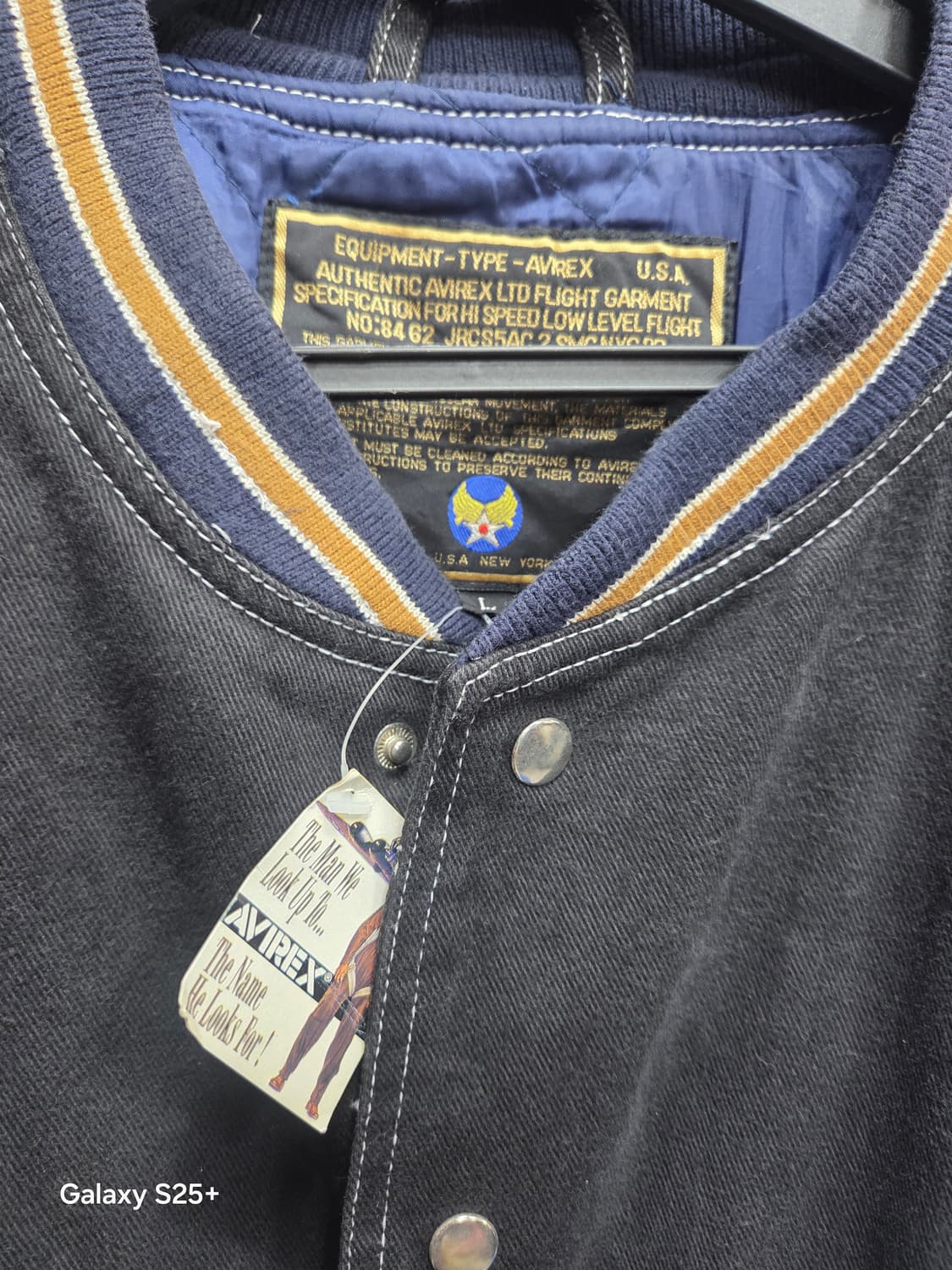 AVIREX.USA   블루종자켓 상품이미지2