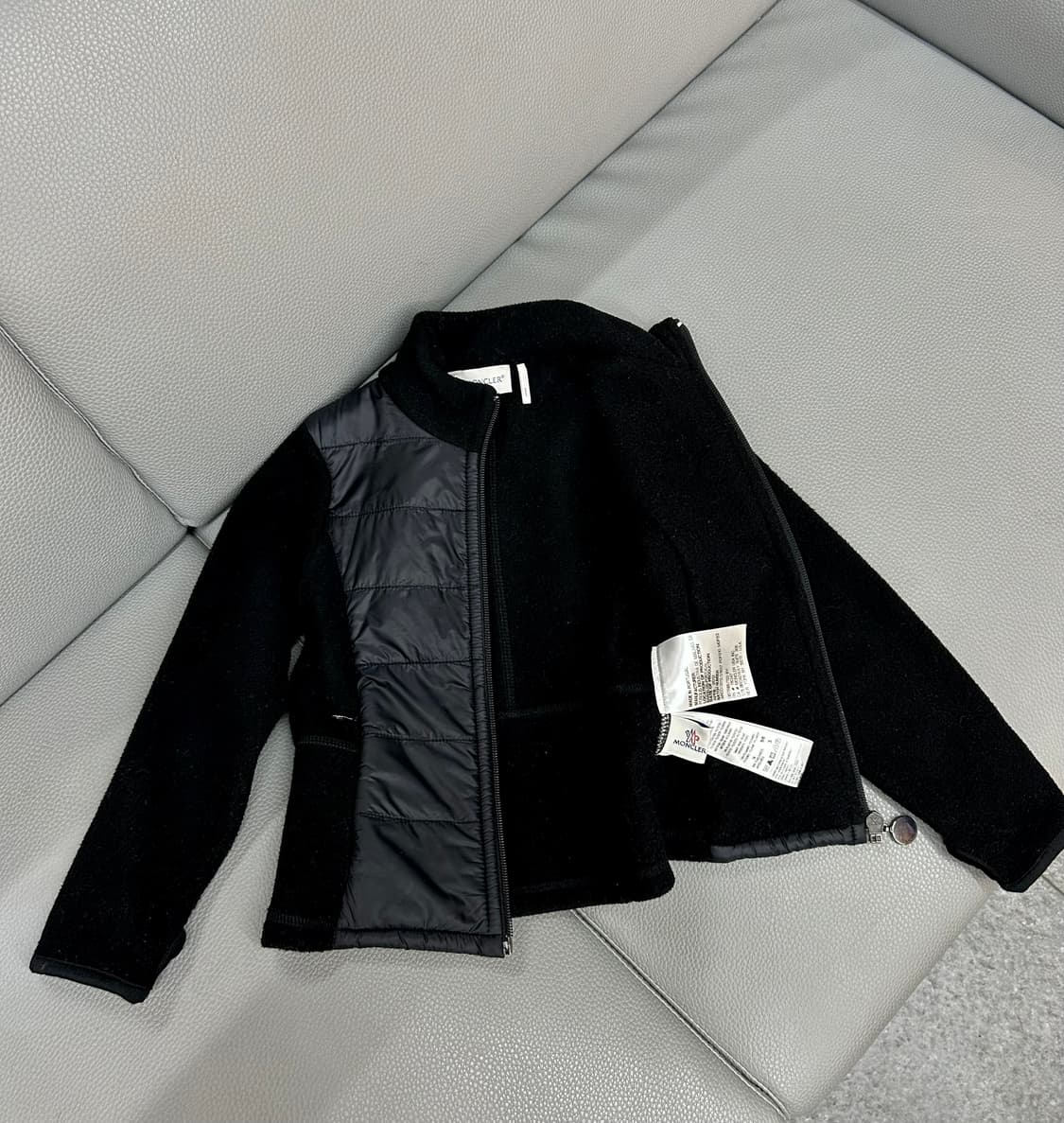 몽클레어 키즈 기모 패딩집업(3세/98cm) 상품이미지6