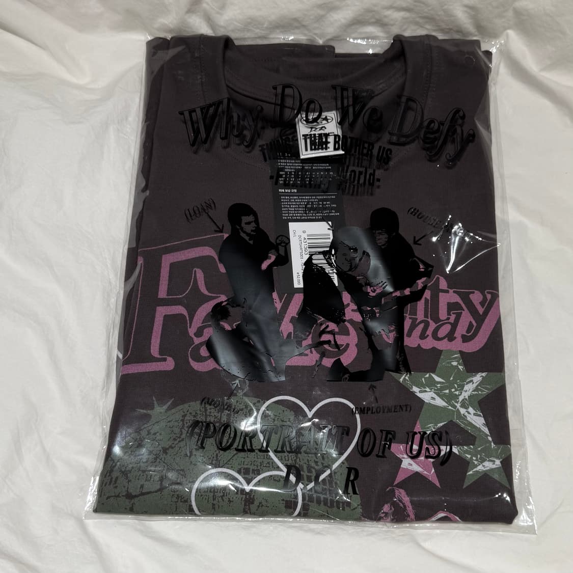 디파이클럽로버스 반팔 티셔츠 차콜 L 새상품 상품이미지2