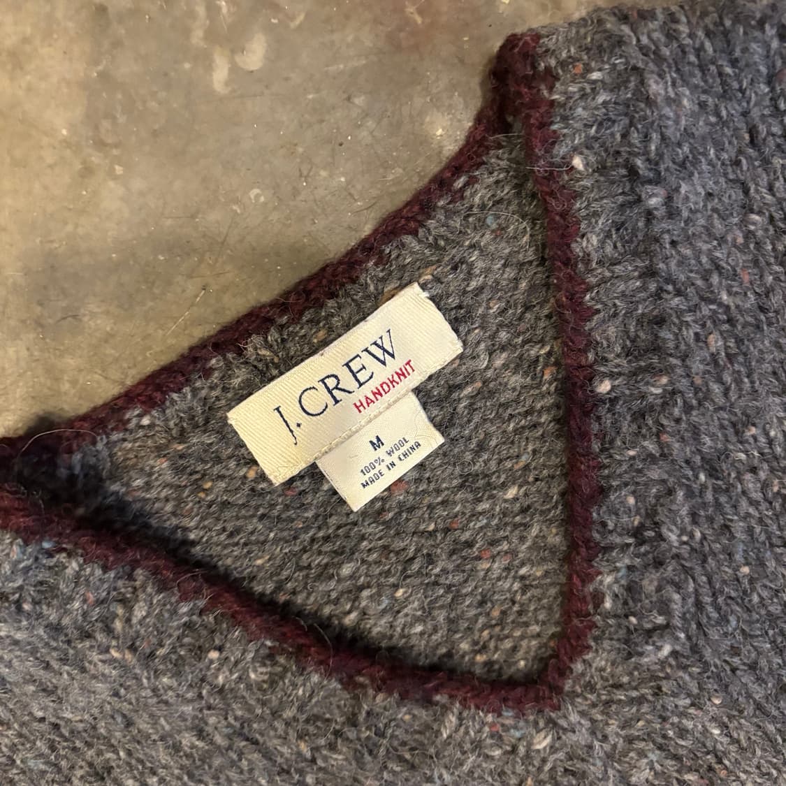 제이크루 울 브이넥 스웨터 상품이미지3