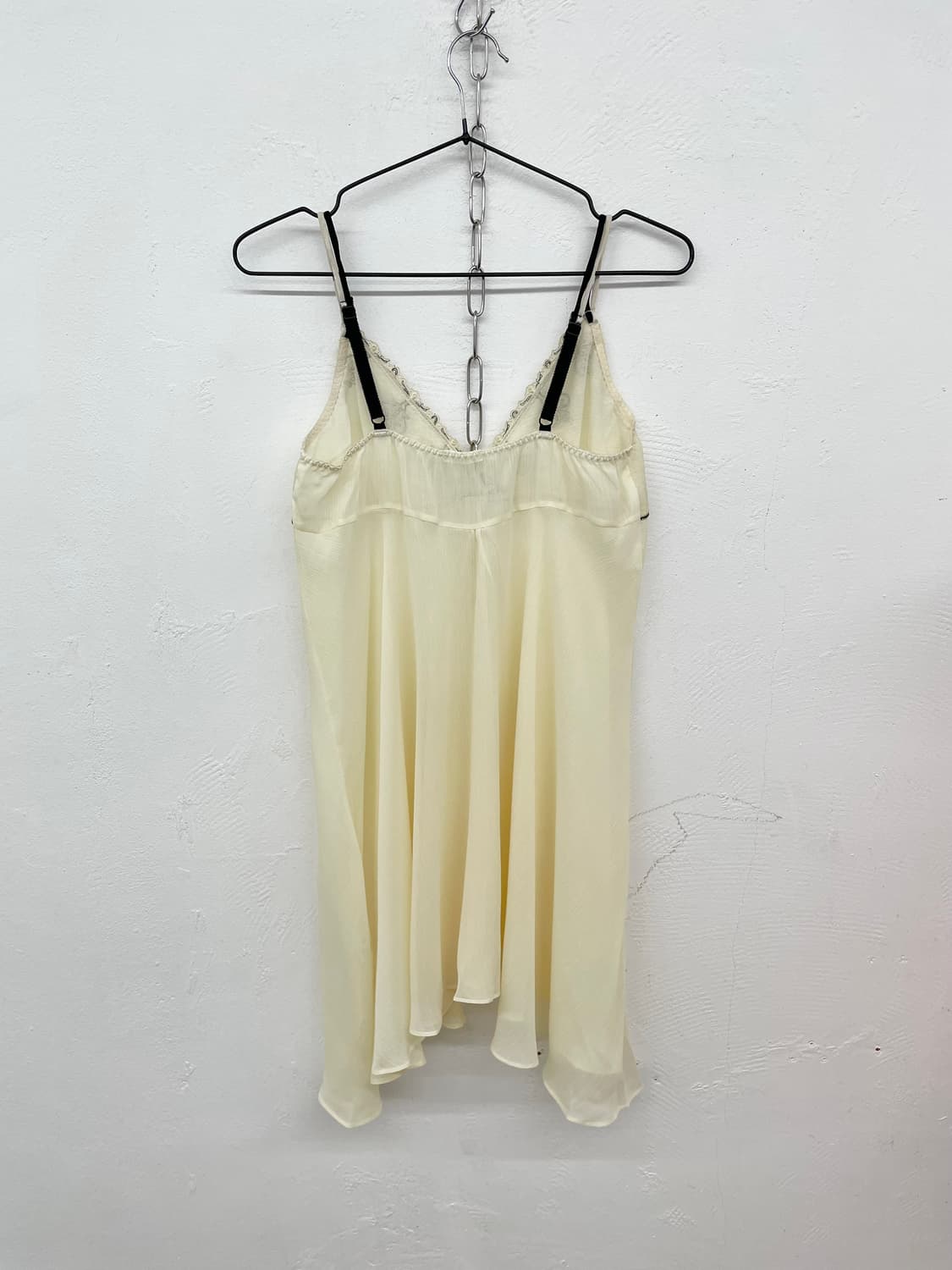 아이보리 시어 자수 슬립 상품이미지6