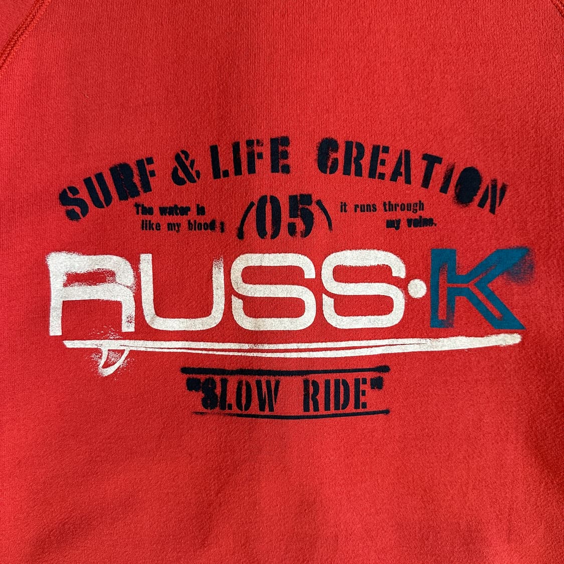 Russ K cotton hoodie zip-up jacket 상품이미지6