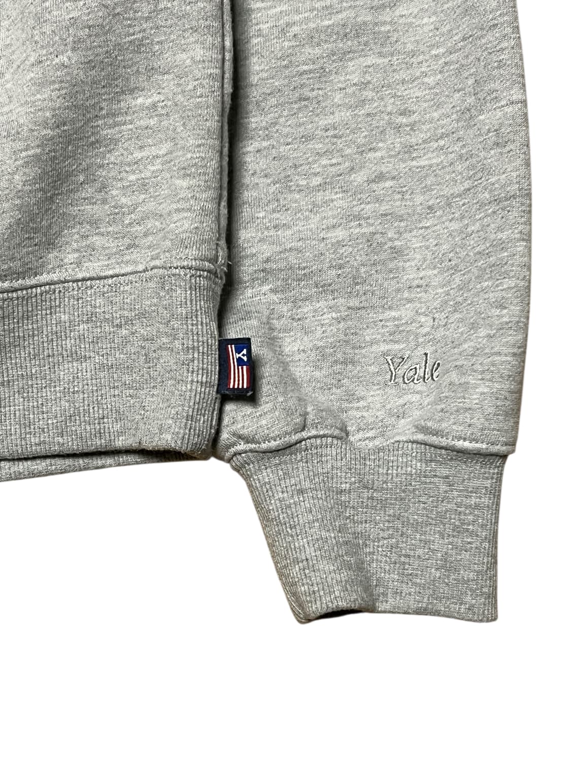 예일 빅로고 후드티 L 그레이 상품이미지4