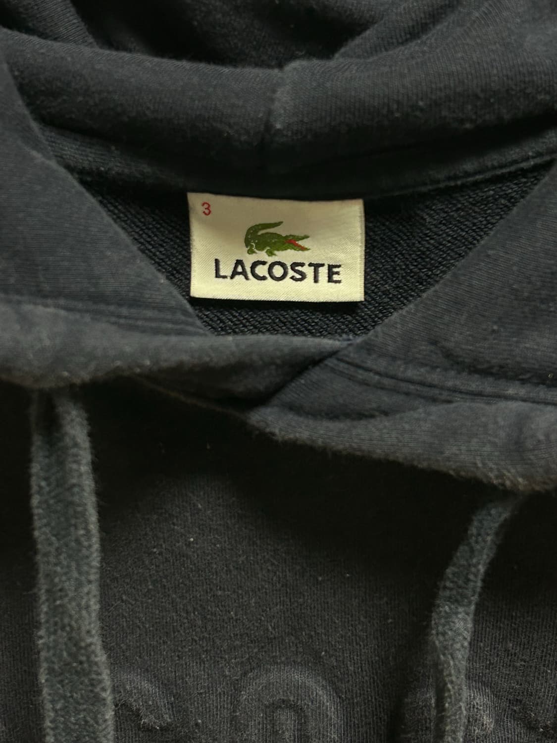 라코스테 네이비 후드티 95 상품이미지3