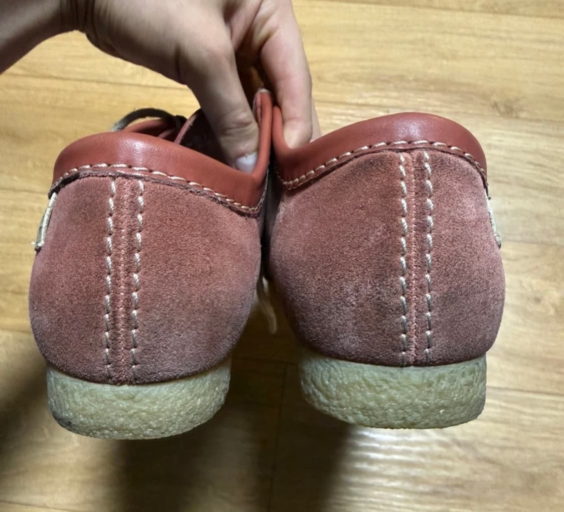 클락스 핑크 스웨이드 270 상품이미지4