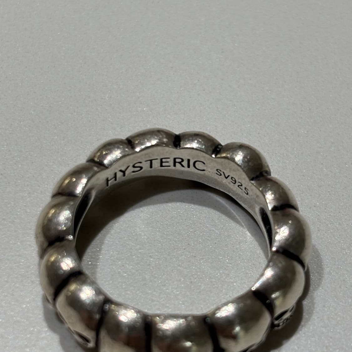 17호) 히스테릭 글래머 스컬 링 반지 상품이미지2