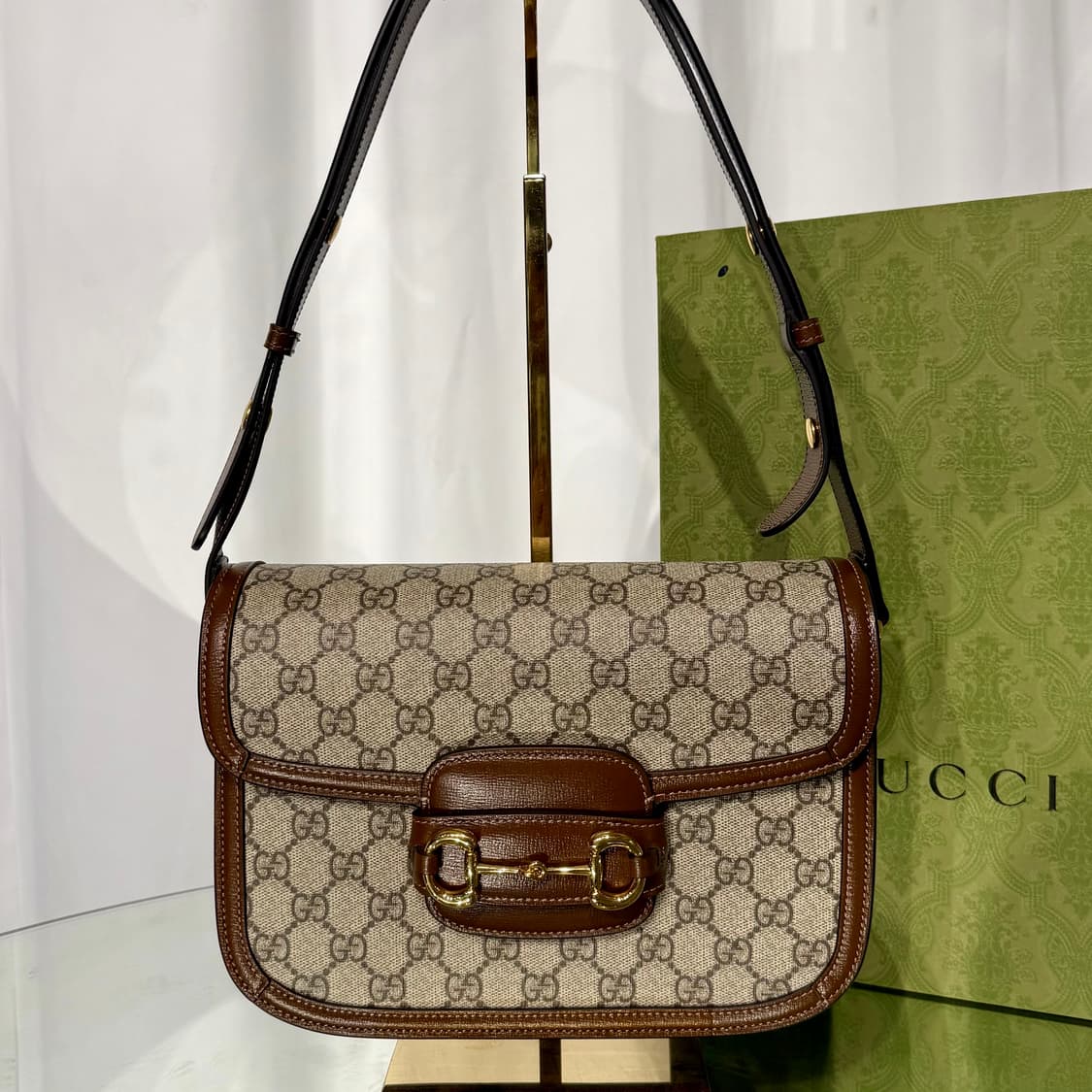 구찌 홀스빗 1955 숄더 크로스백 상품이미지1