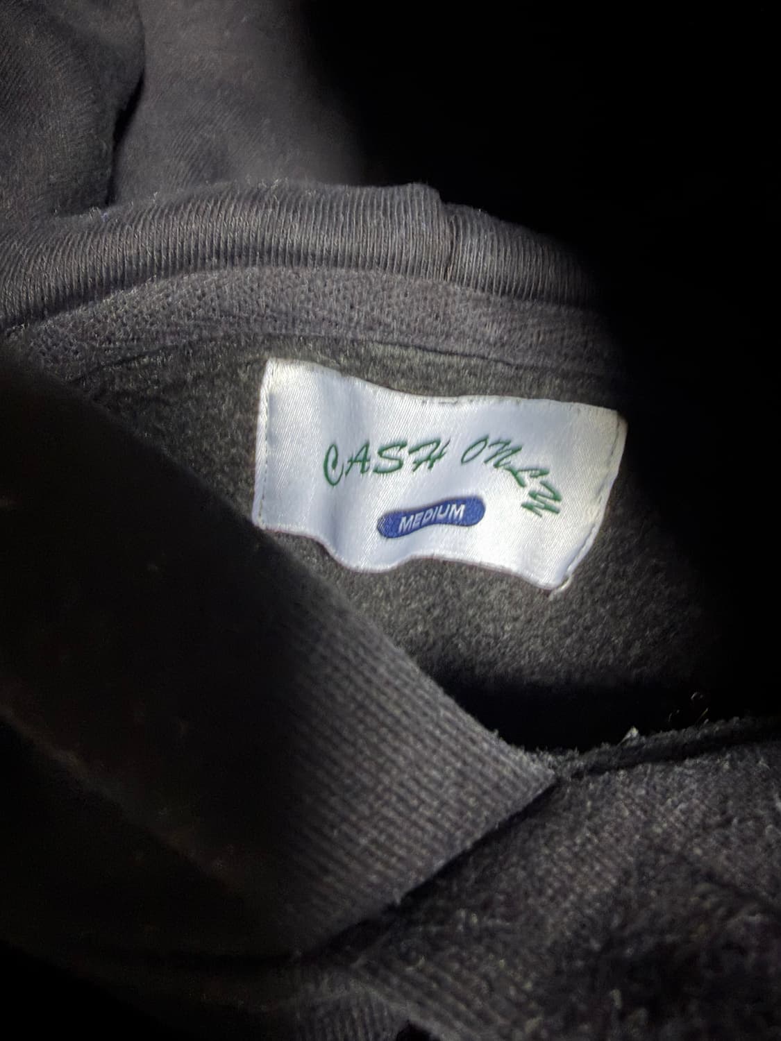 캐쉬온리 후드티 CASH ONLY M 상품이미지4