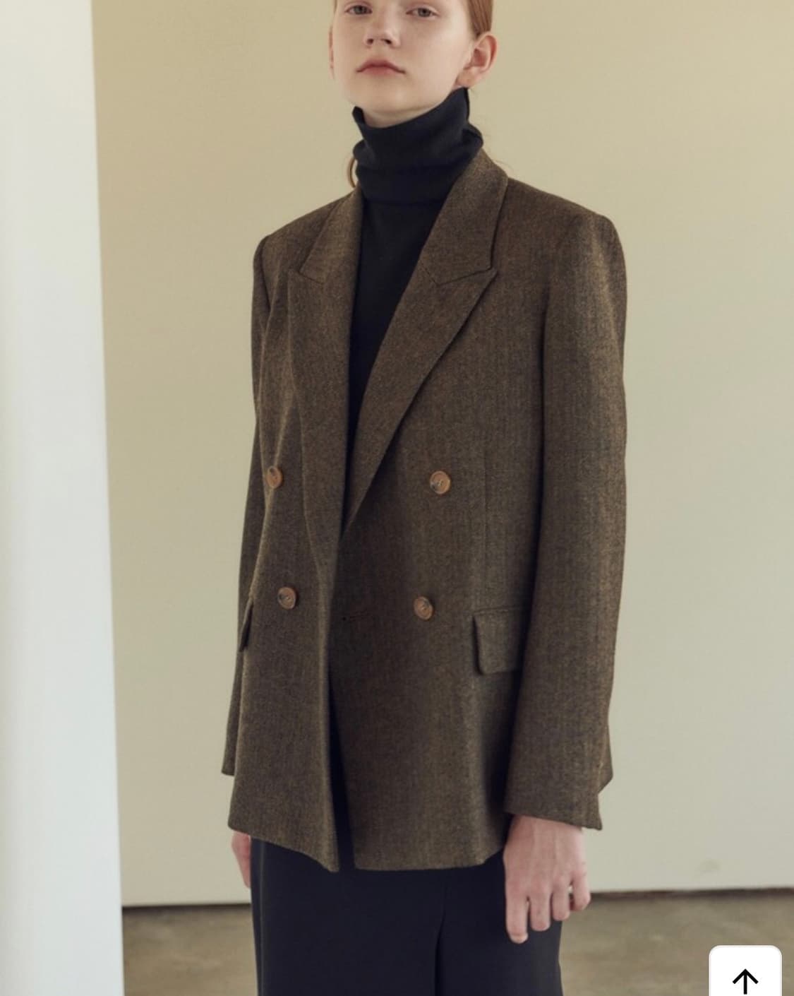 닐바이피 헤링본 더블자켓 상품이미지1