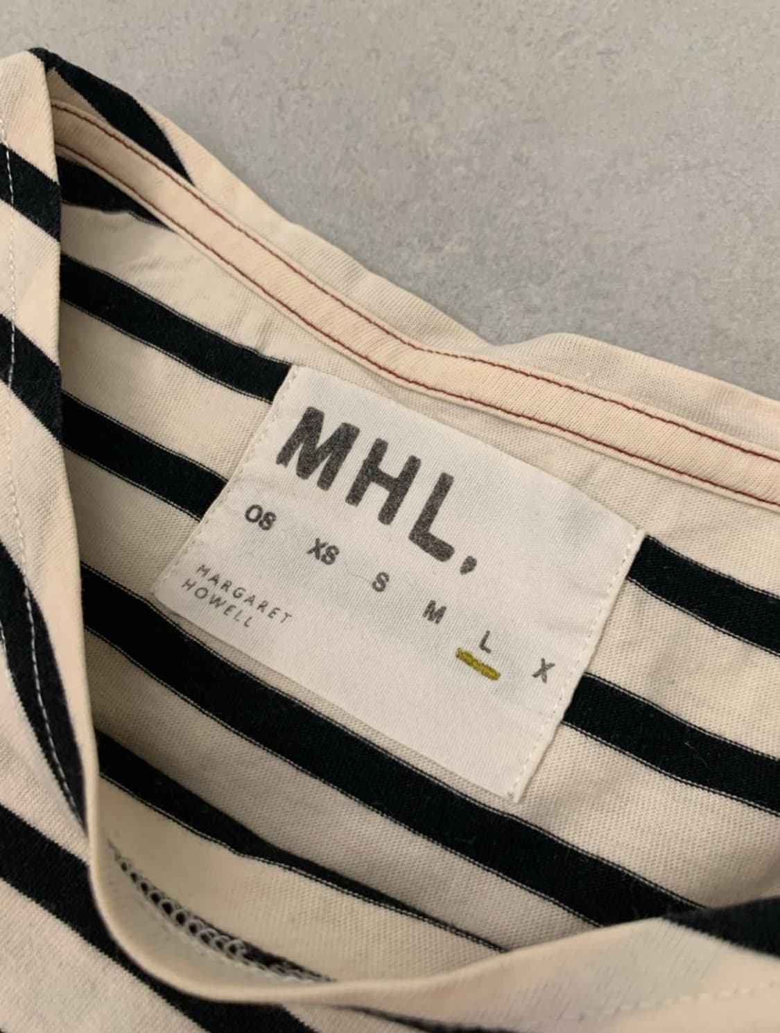 MHL 스트라이프 티셔츠 상품이미지3