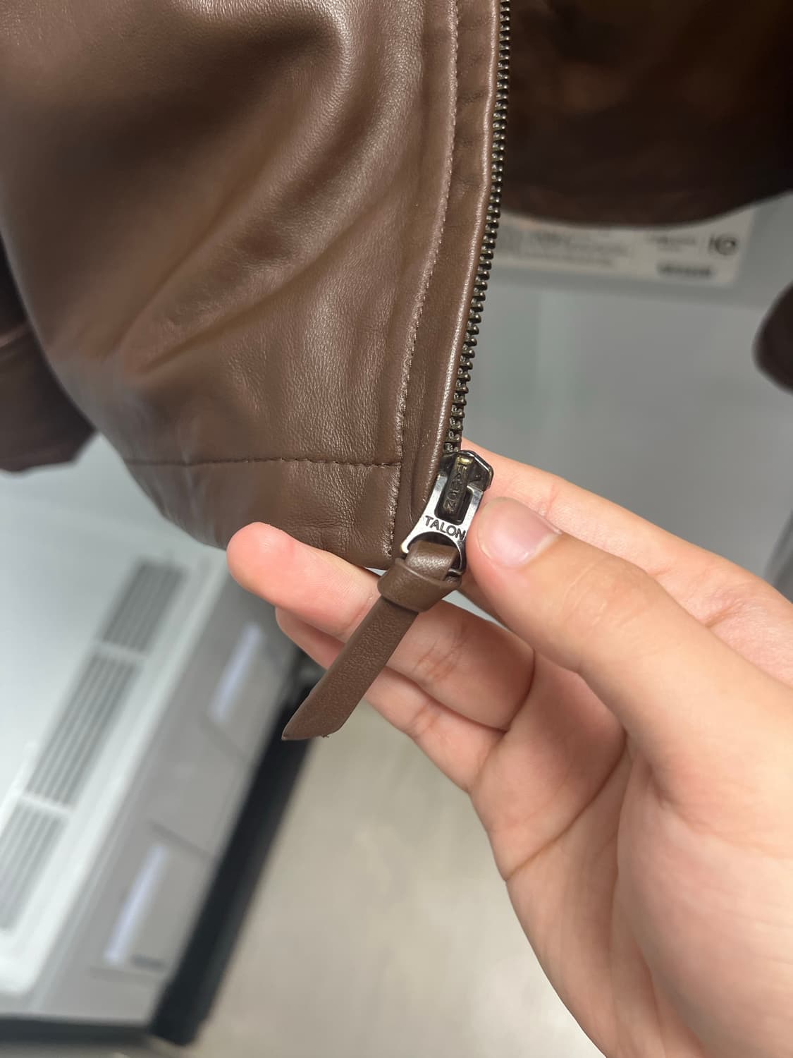 폴로 랄프로렌 램스킨 레더 자켓 L(QR정품) 상품이미지7