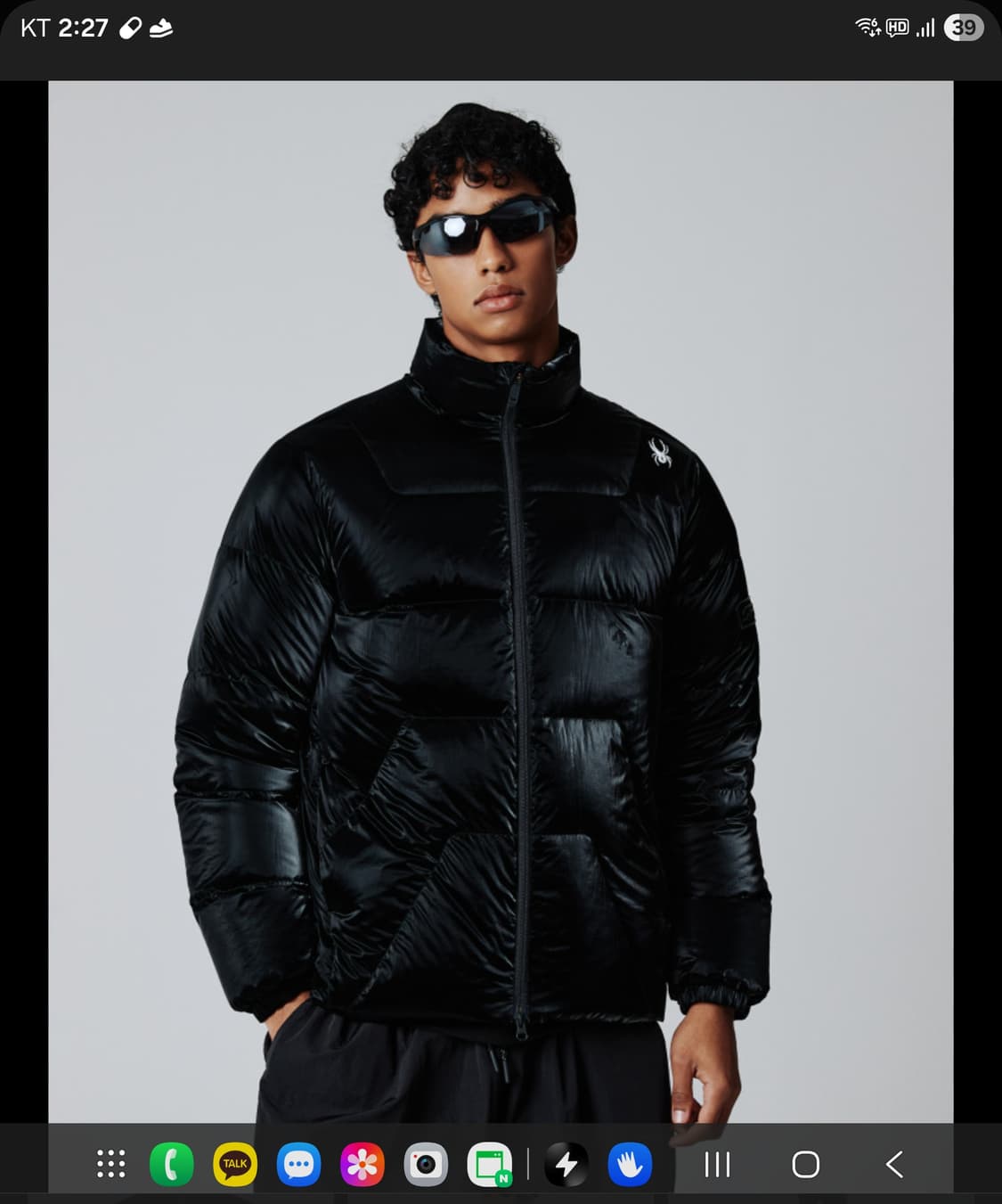 스파이더 공용 볼륨 구스다운 자켓 (95) 상품이미지1