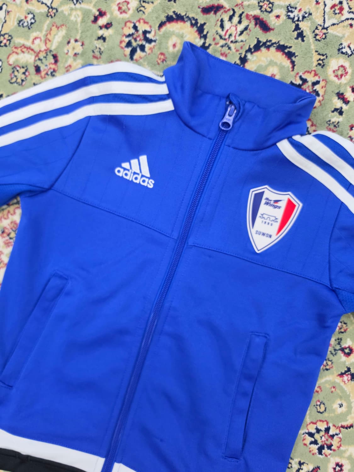 [최종할인] 15시즌 수원삼성 아디다스 트랙자켓 유아 상품이미지2