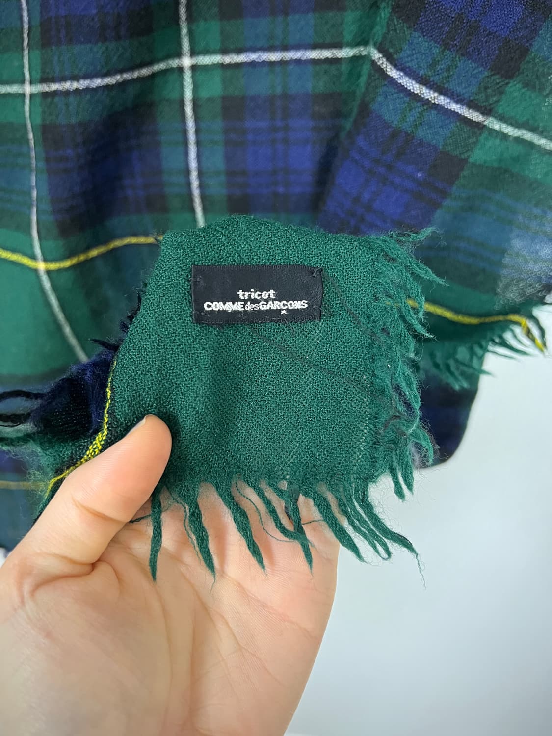 COMME des GARCONS tricot-CHECK STOLE 상품이미지8