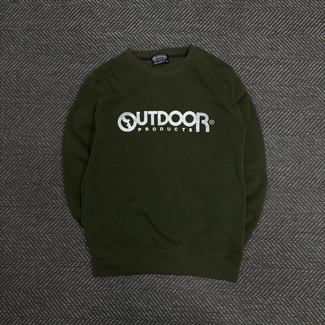 아웃도어 로고 맨투맨 v0269 상품이미지1