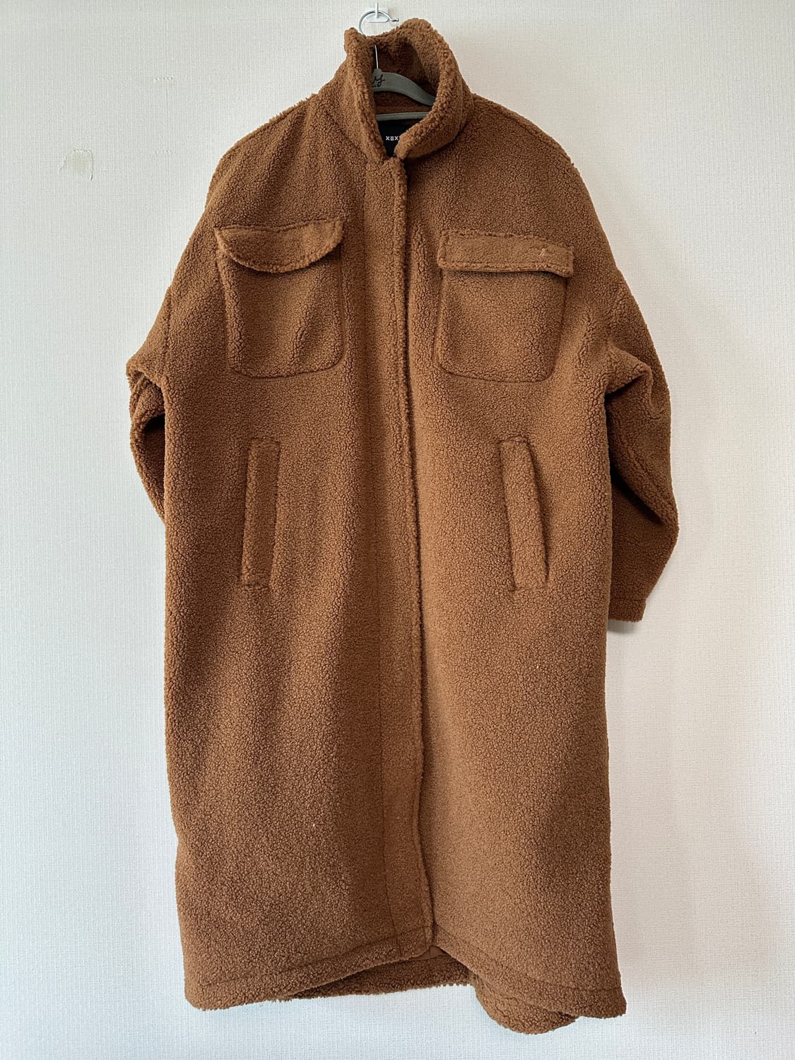 젝시믹스 쉐르파 코지 롱 자켓 S/M 새상품 상품이미지1