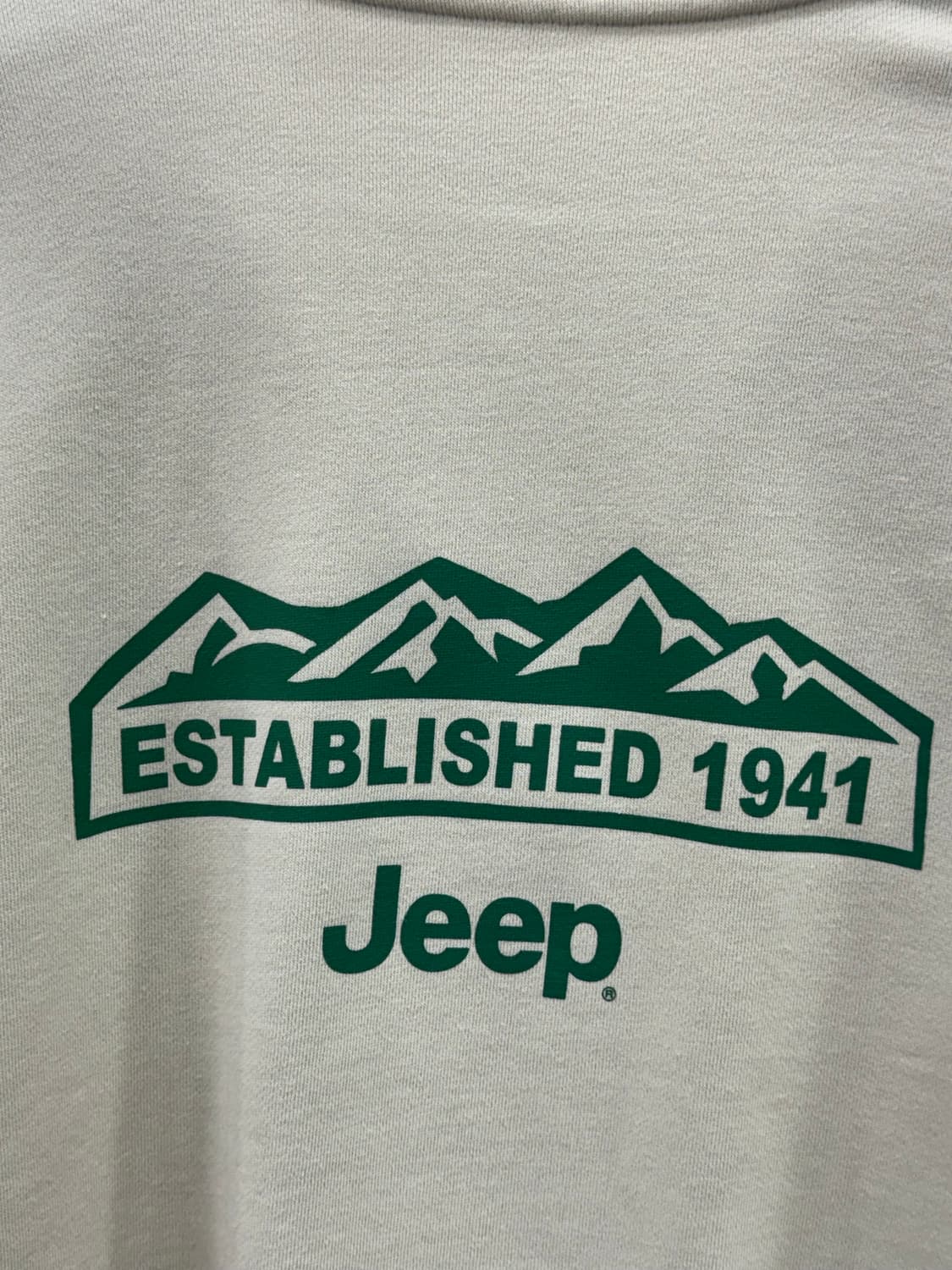 JEEP 지프 반집업 맨투맨 상품이미지6