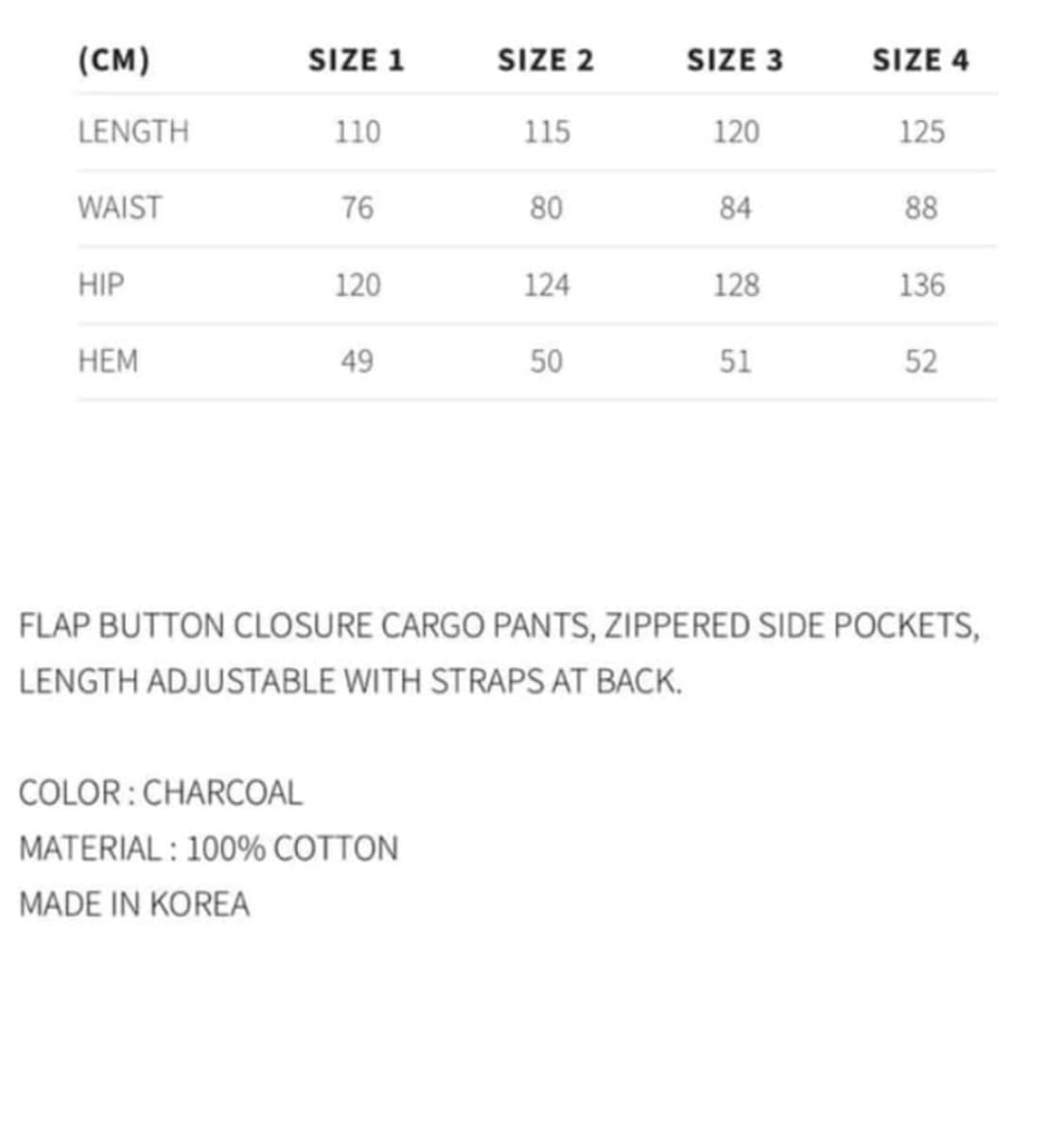 HYEIN SEO 워시드 카고 팬츠 상품이미지5