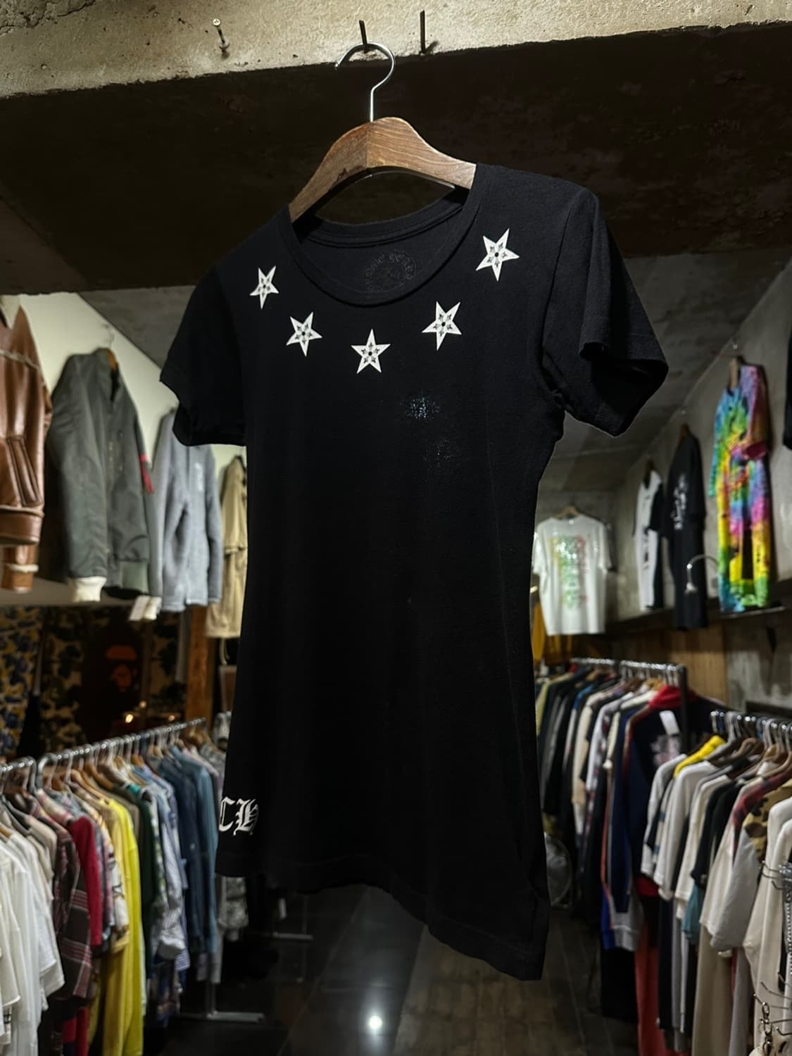 Chrome Hearts 크롬하츠 스타 포인트 프린팅 반팔 상품이미지1