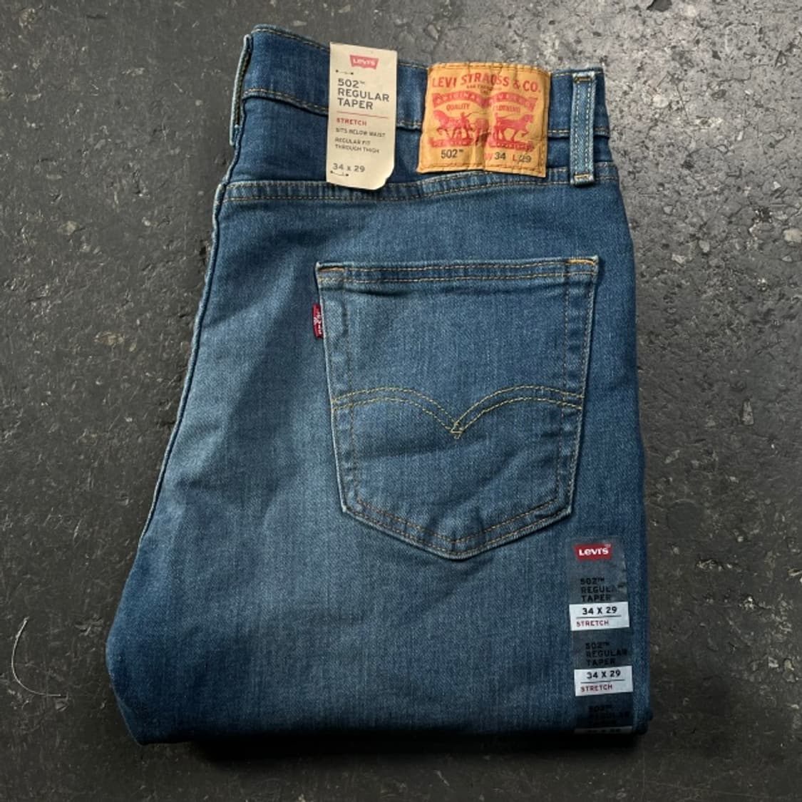 34 리바이스 502 청바지 새상품  상품이미지4