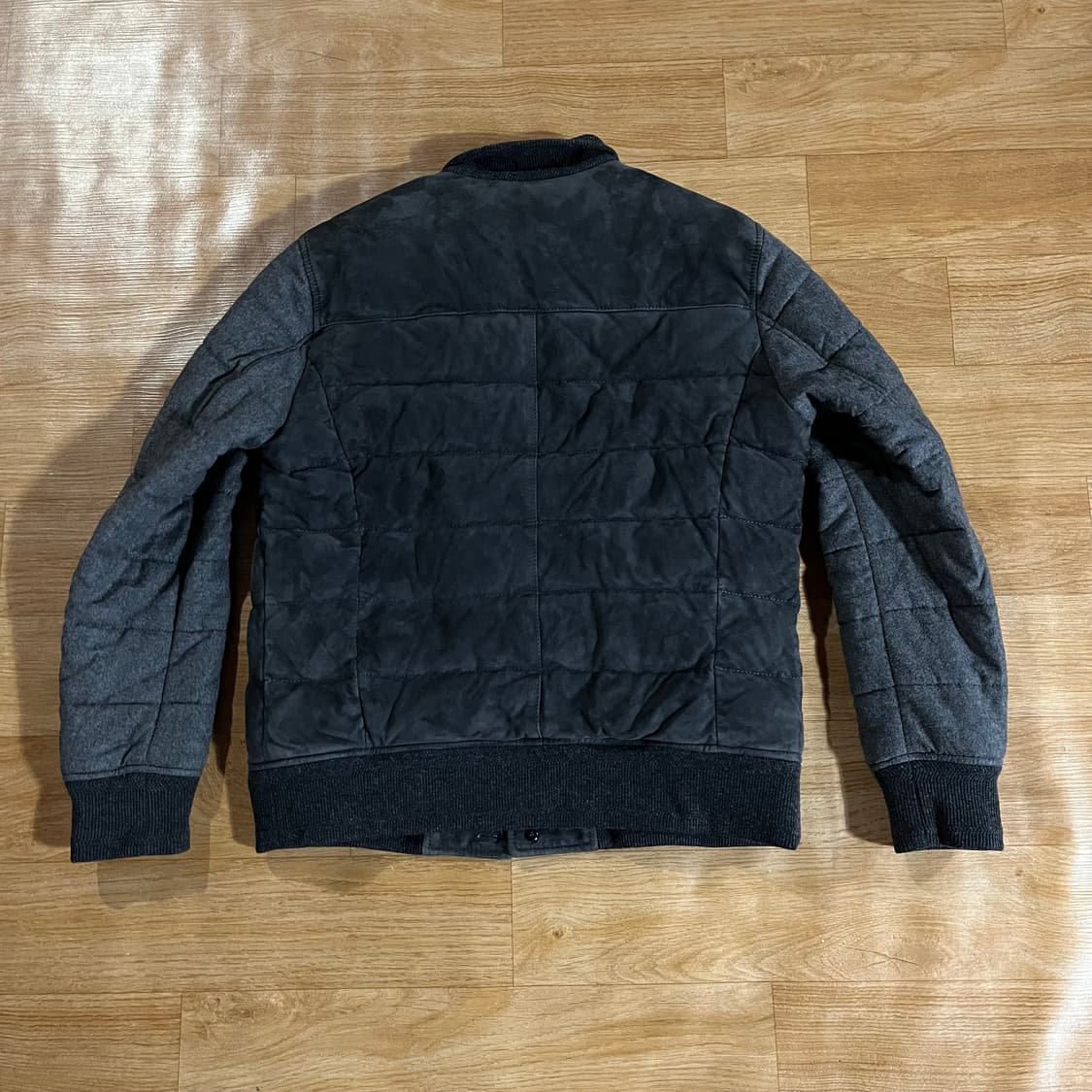 [97] 맨온더분 스웨이드 구스 가죽패딩 상품이미지6