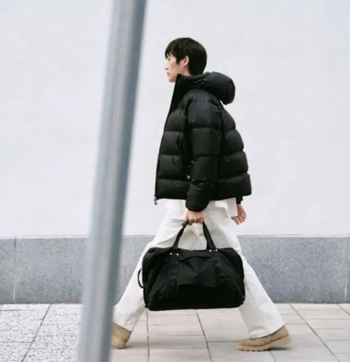 정가 40만) ARKET 아르켓 스포티 다운푸퍼패딩 블랙 상품이미지2